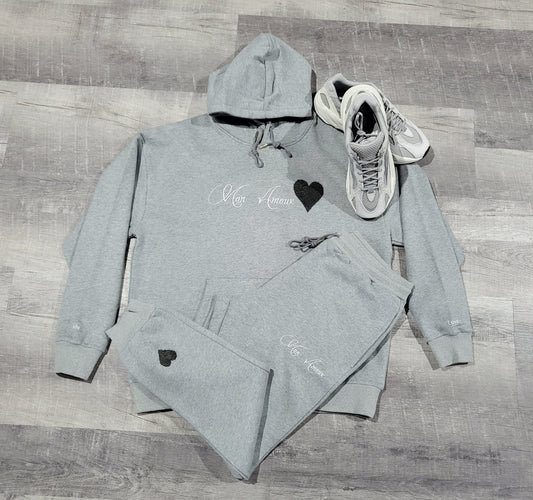 Mon Amour “Cool Grey” Jogger Set (limited edition)