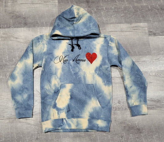 Mon Amour “Clear Skies” Tie Dye Hoodie